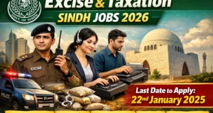 Excise and Taxation Sindh Jobs 2026