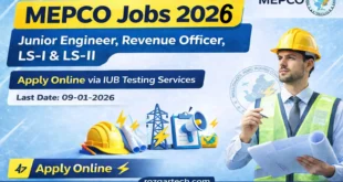 Multan Electric Power Company Jobs | Mepco jobs 2026