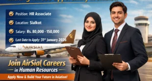 AirSial careers | Airsial jobs in Pakistan 2026