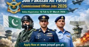 Join PAF | Pakistan Air Force Jobs 2026 | Latest PAF Jobs 2026