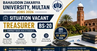 Bahauddin Zakariya University Jobs 2026 | BZU Multan Jobs