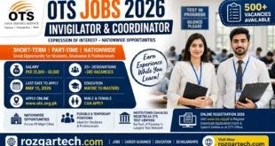 Invigilator Jobs Online Apply 2026 | OTS Jobs 2026