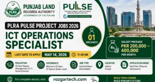 Punjab Land Record Authority Jobs 2026 | Latest PLRA Jobs